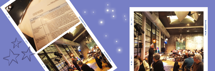 Impression menu dîner solidaire Marseille